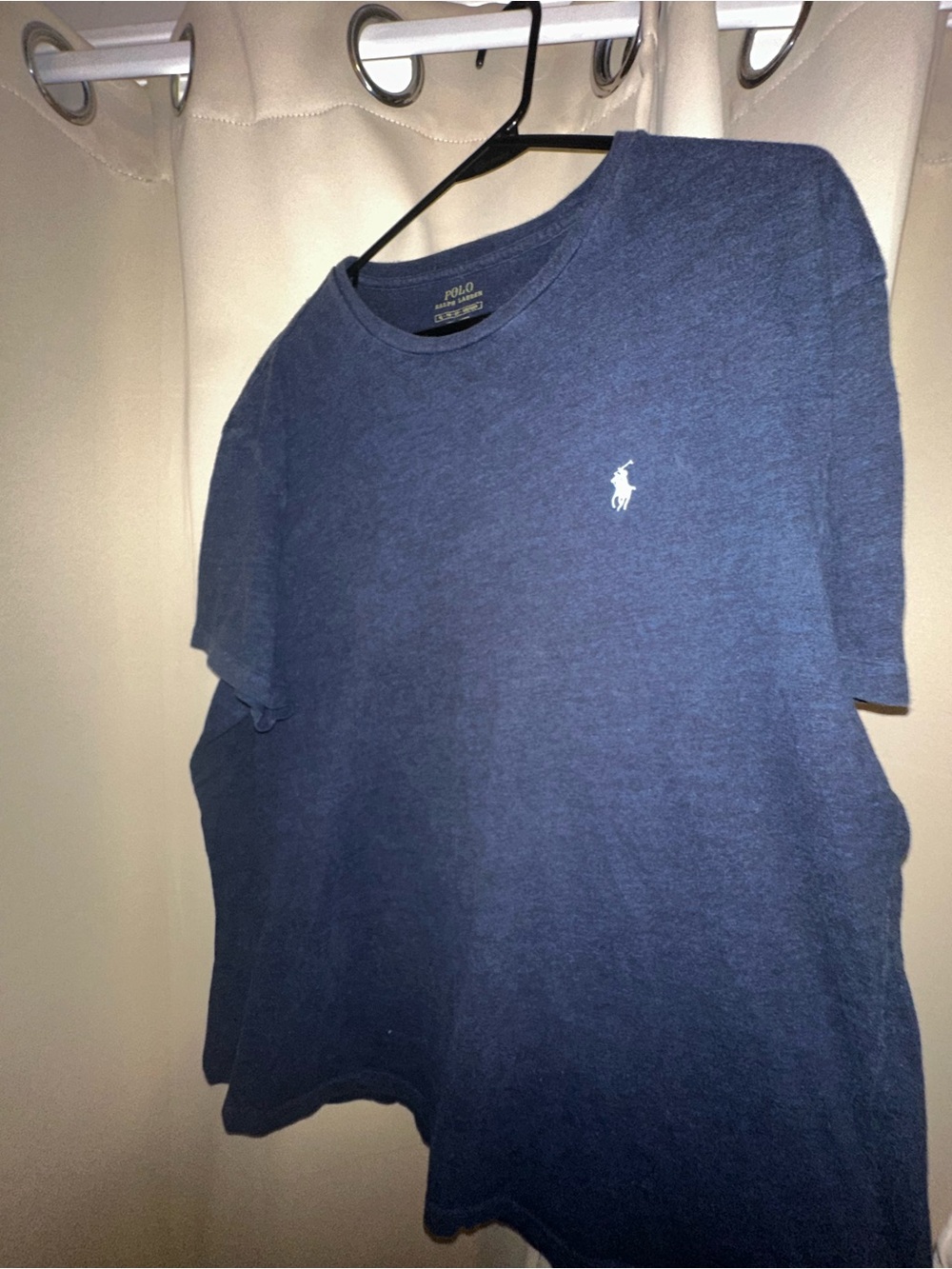 Polo by Ralph Lauren Men's Classic Crew Neck T‑Shirt - Navy men’s size XL